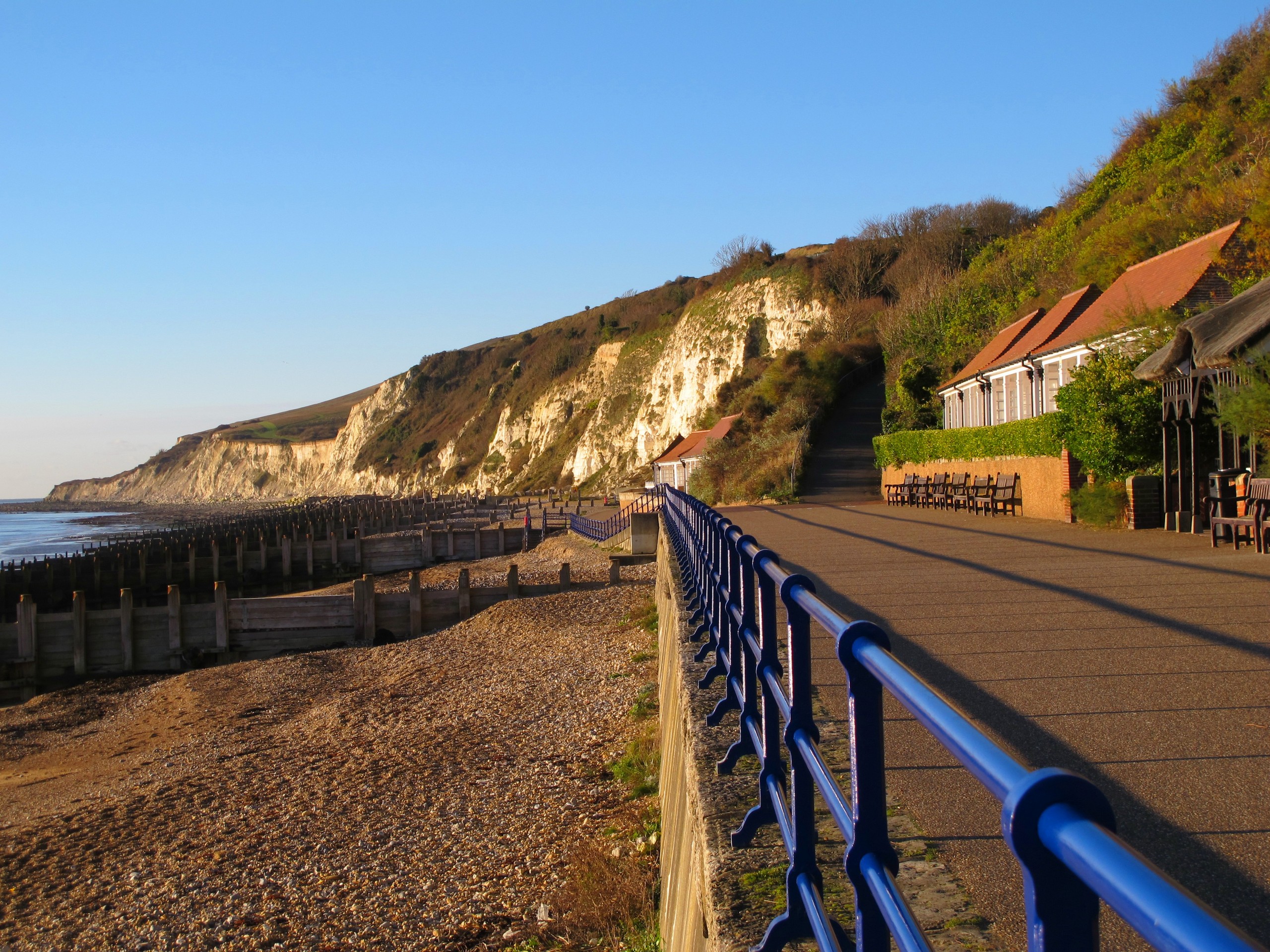 Eastbourne shores in England