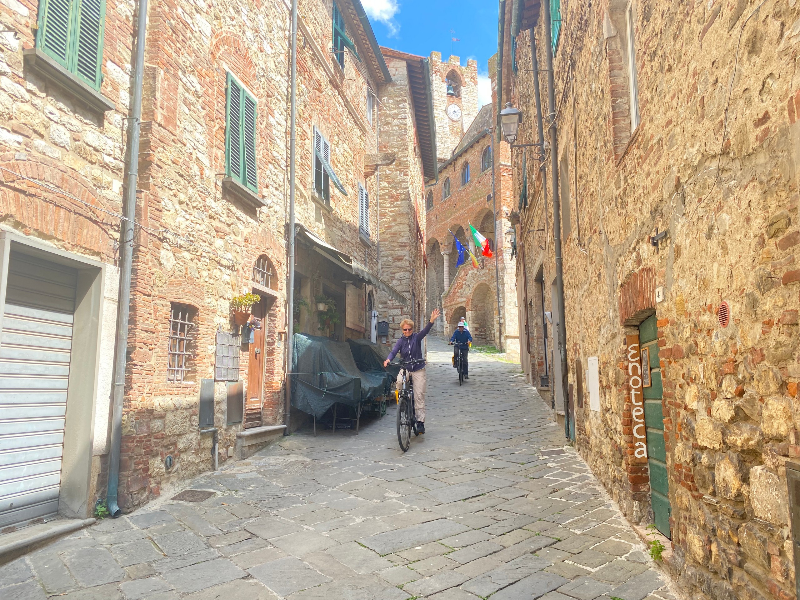 Small oldtown in Tuscany