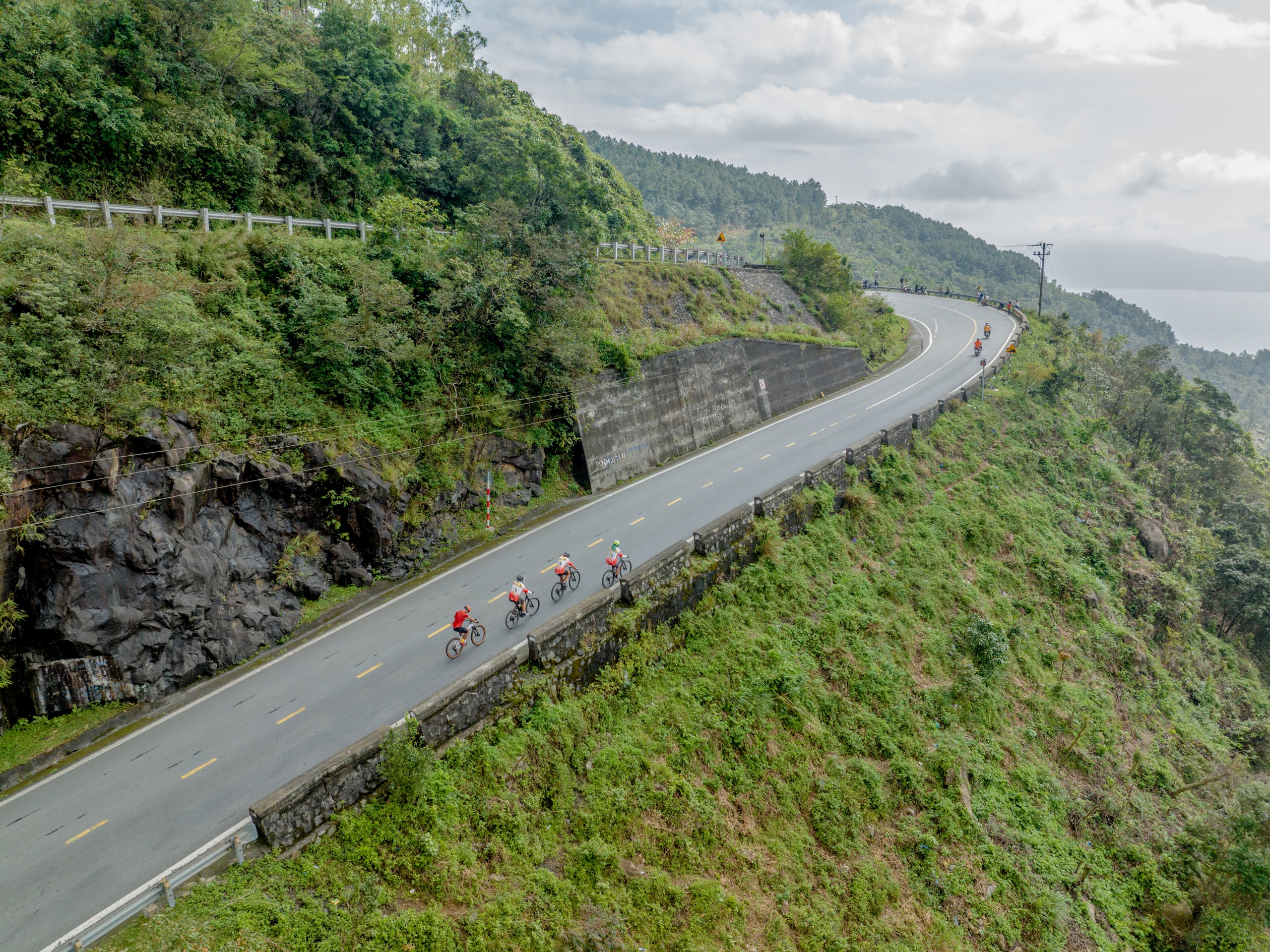 Riding the road in Vietnam