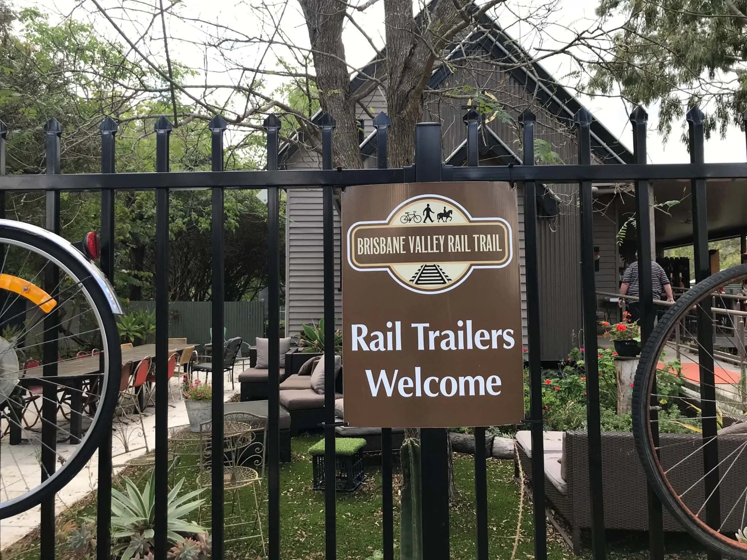 Welcoming spot along the Brisbane Rail Trail