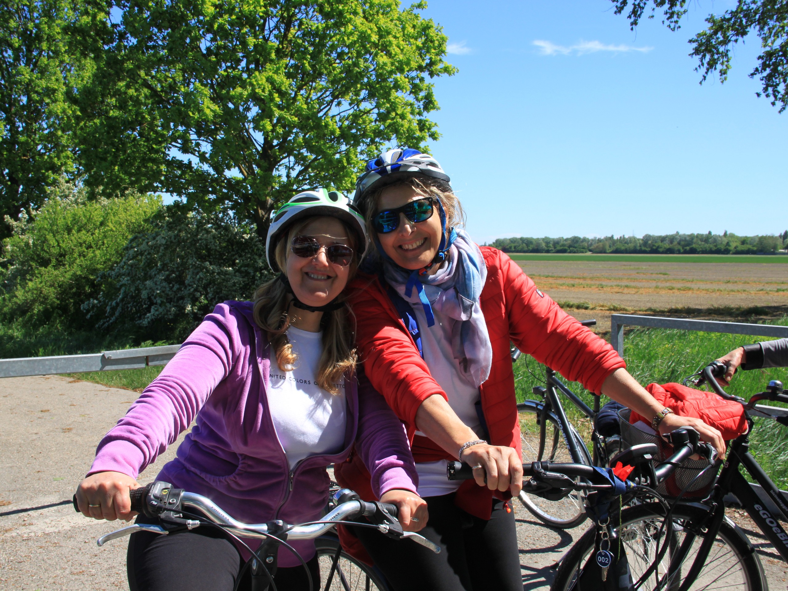 Pause vélo campagne Modena