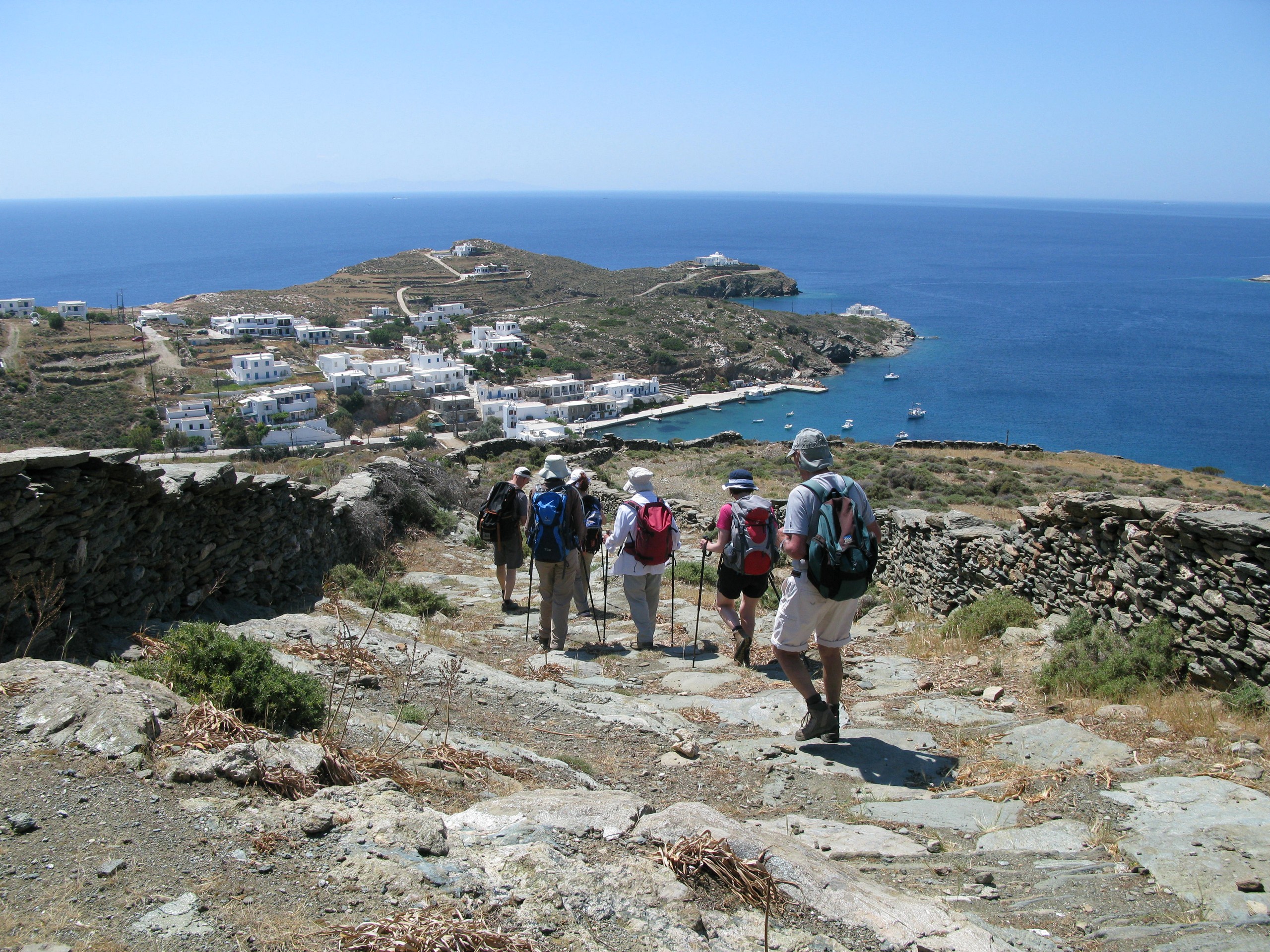 Hiking to Faros, Sifnos