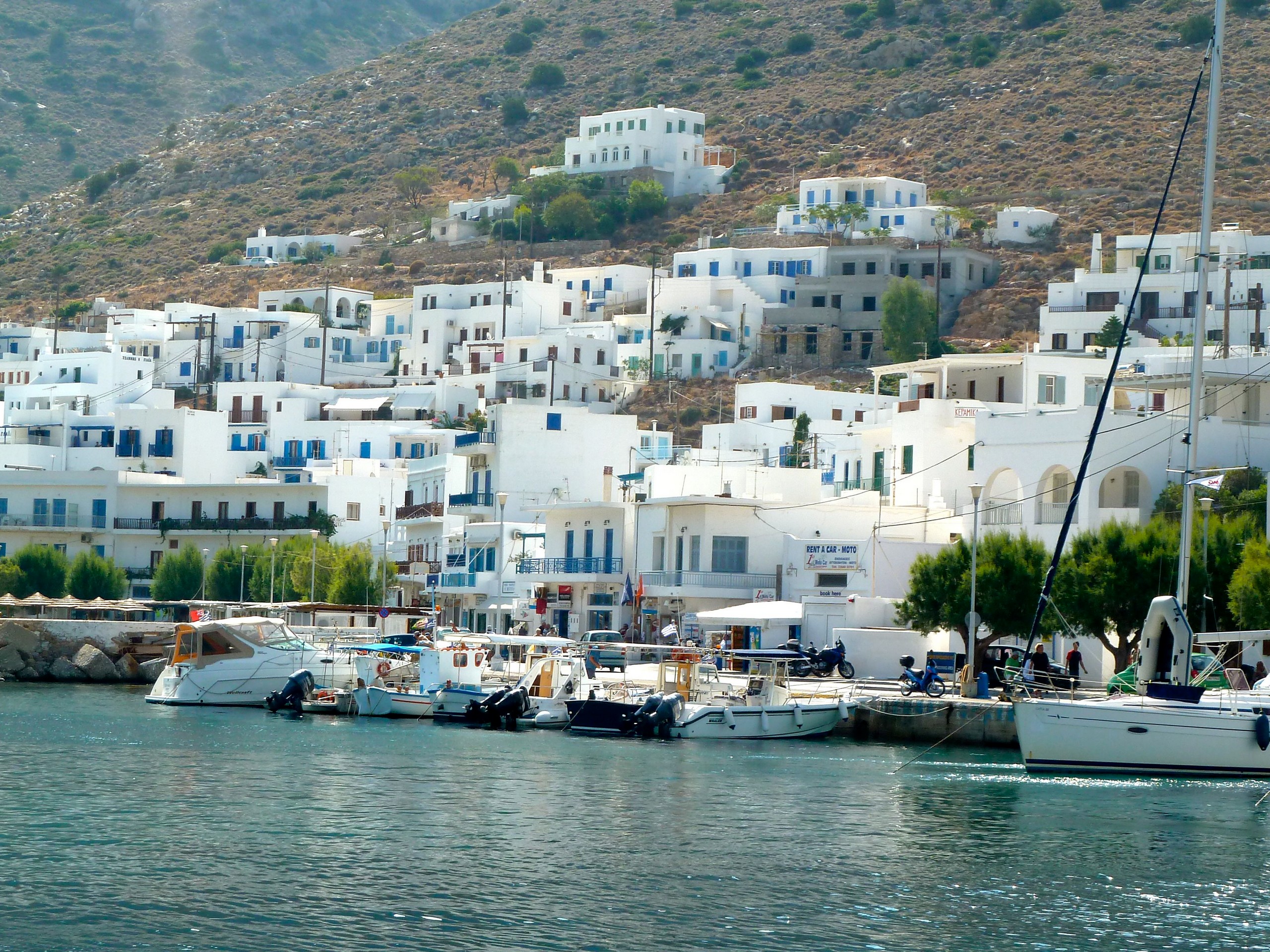 The Kamares harbour, Sifnos