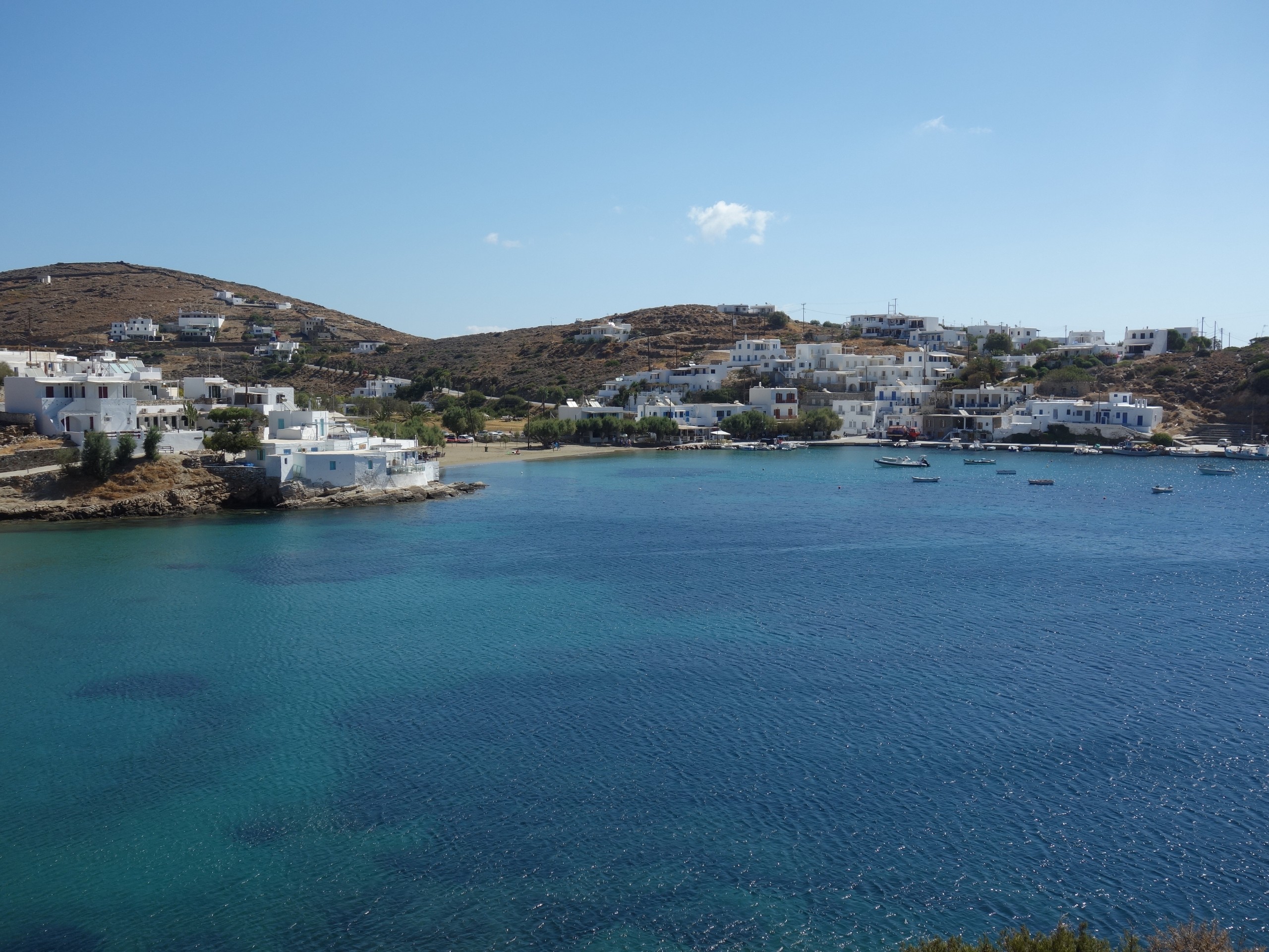 Faros bay on Sifnos island