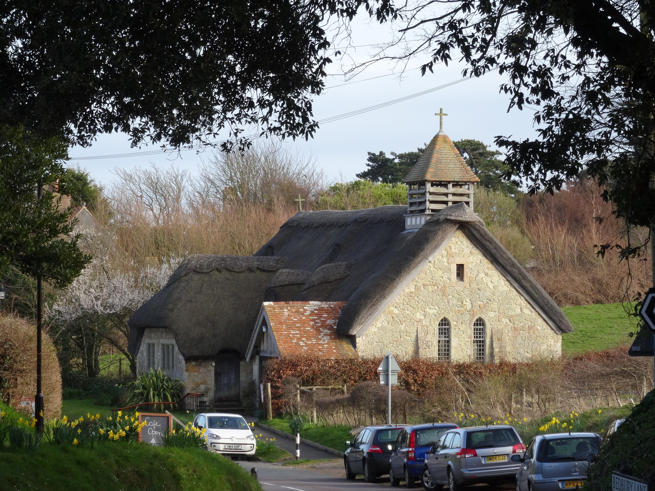 Beautiful old building seen in the Isle of Wight