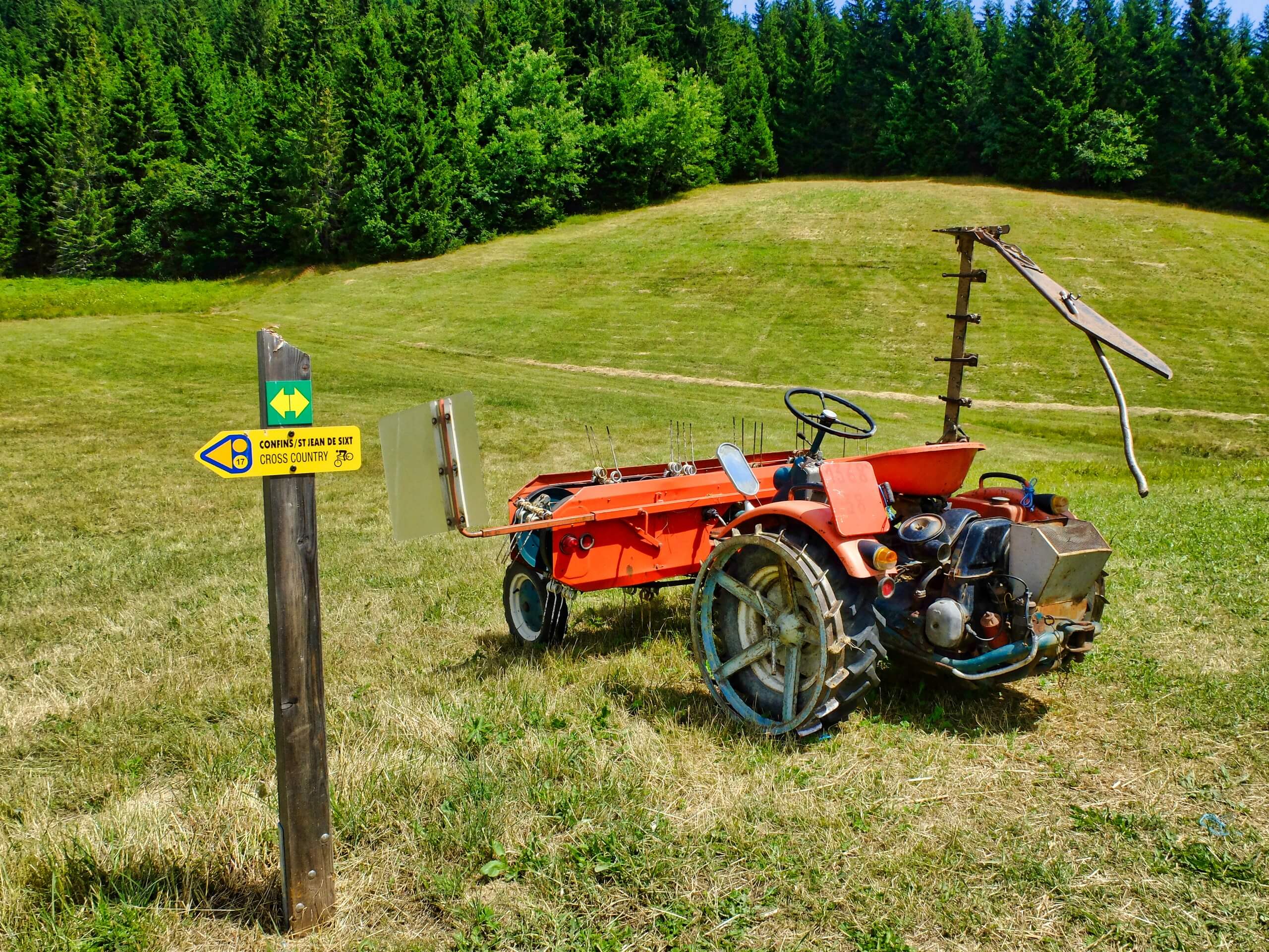D2 - Mountain tractor - Aravis © Thomas Praire