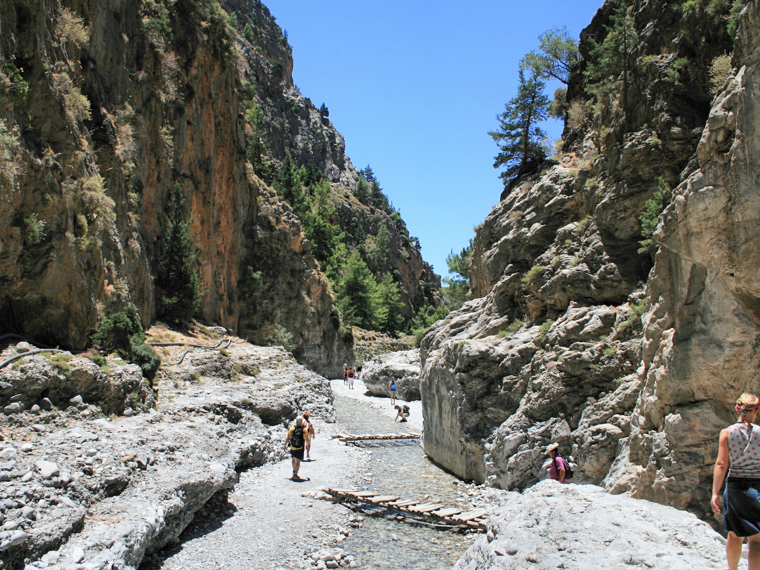 Samaria Gorge © Lapplaender, Wikimedia