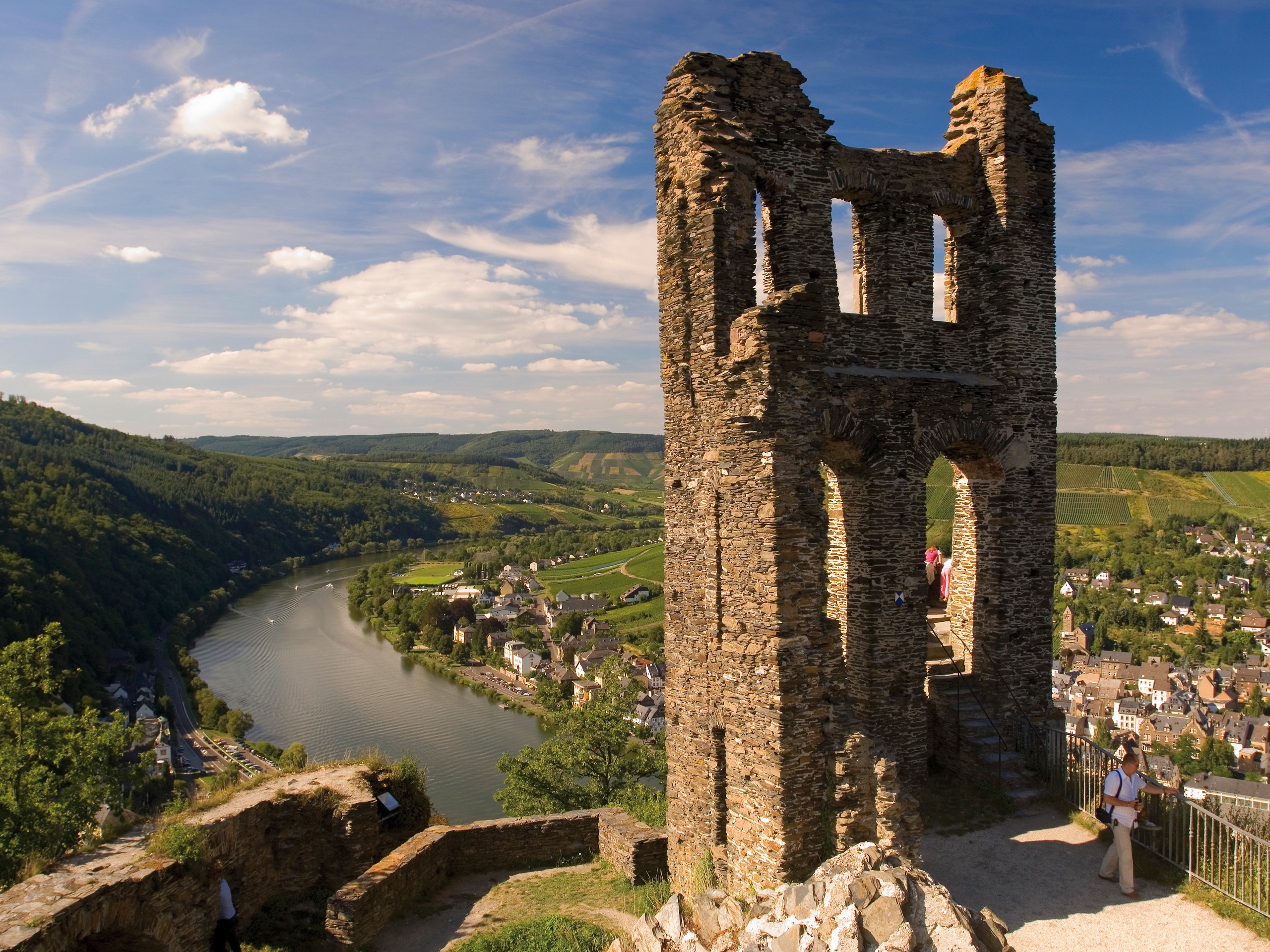 Rhine, Main, Moselle rivers selfguided-biketour Germany Frankfurt to Trier-34