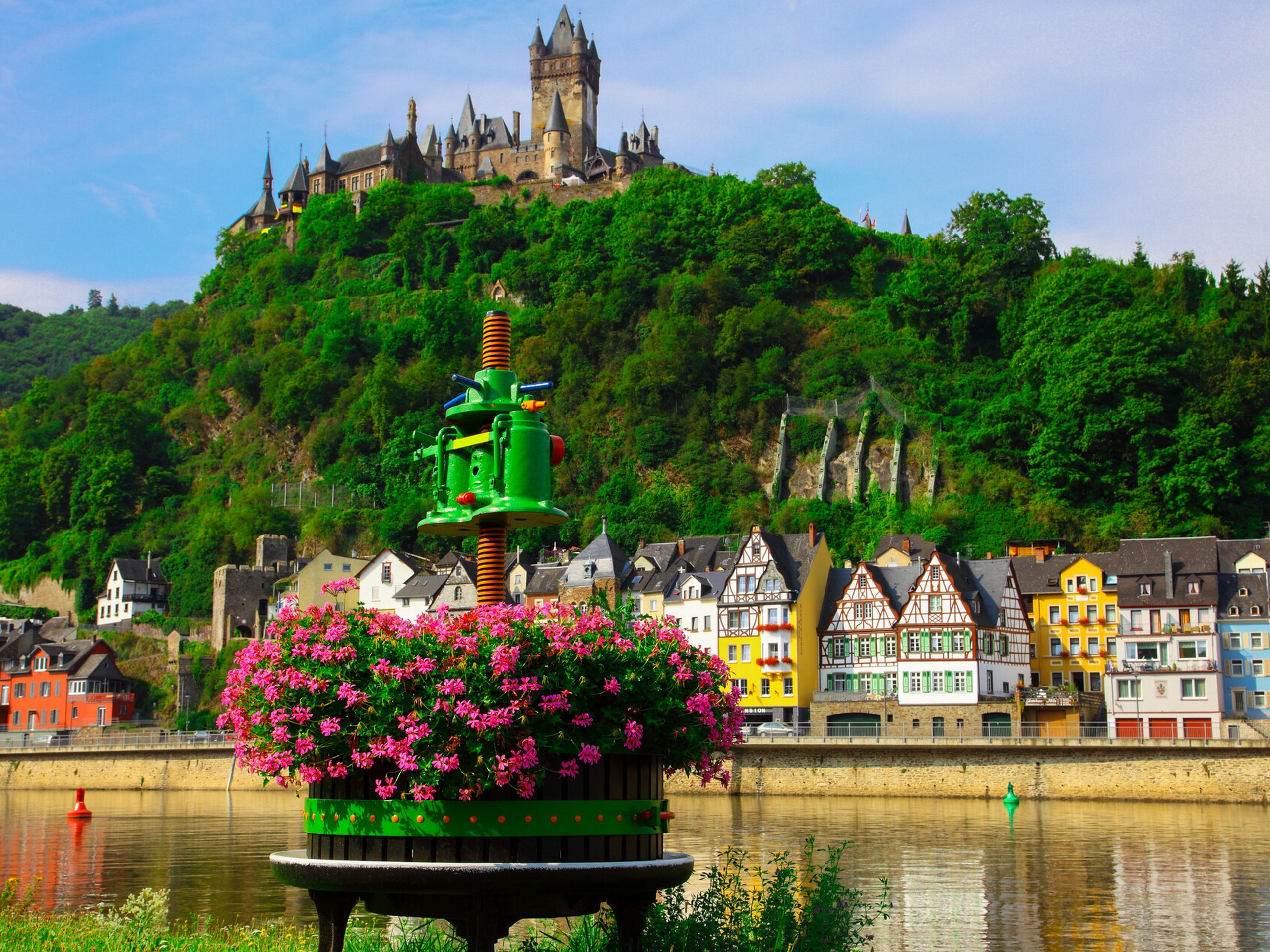 Rhine, Main, Moselle rivers selfguided-biketour Germany Frankfurt to Trier-5