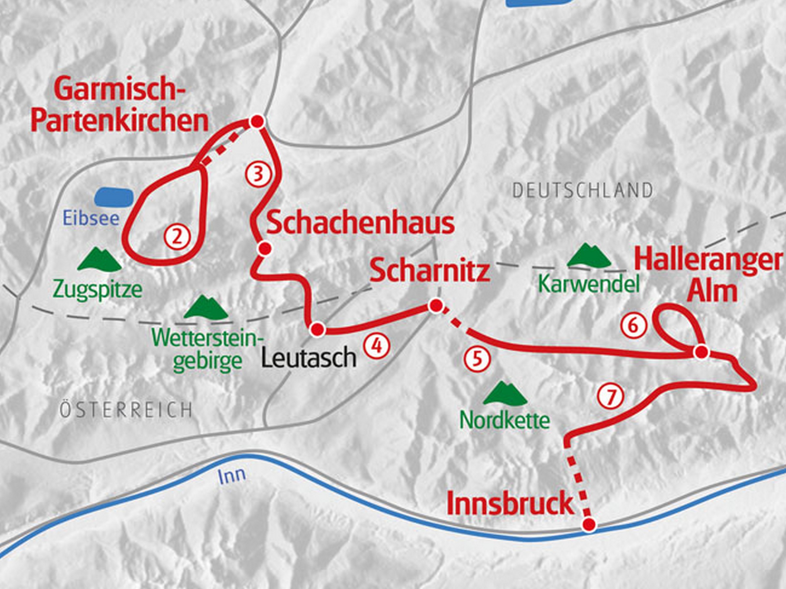 Trans Tyrol from Garmisch to Innsbruck -1