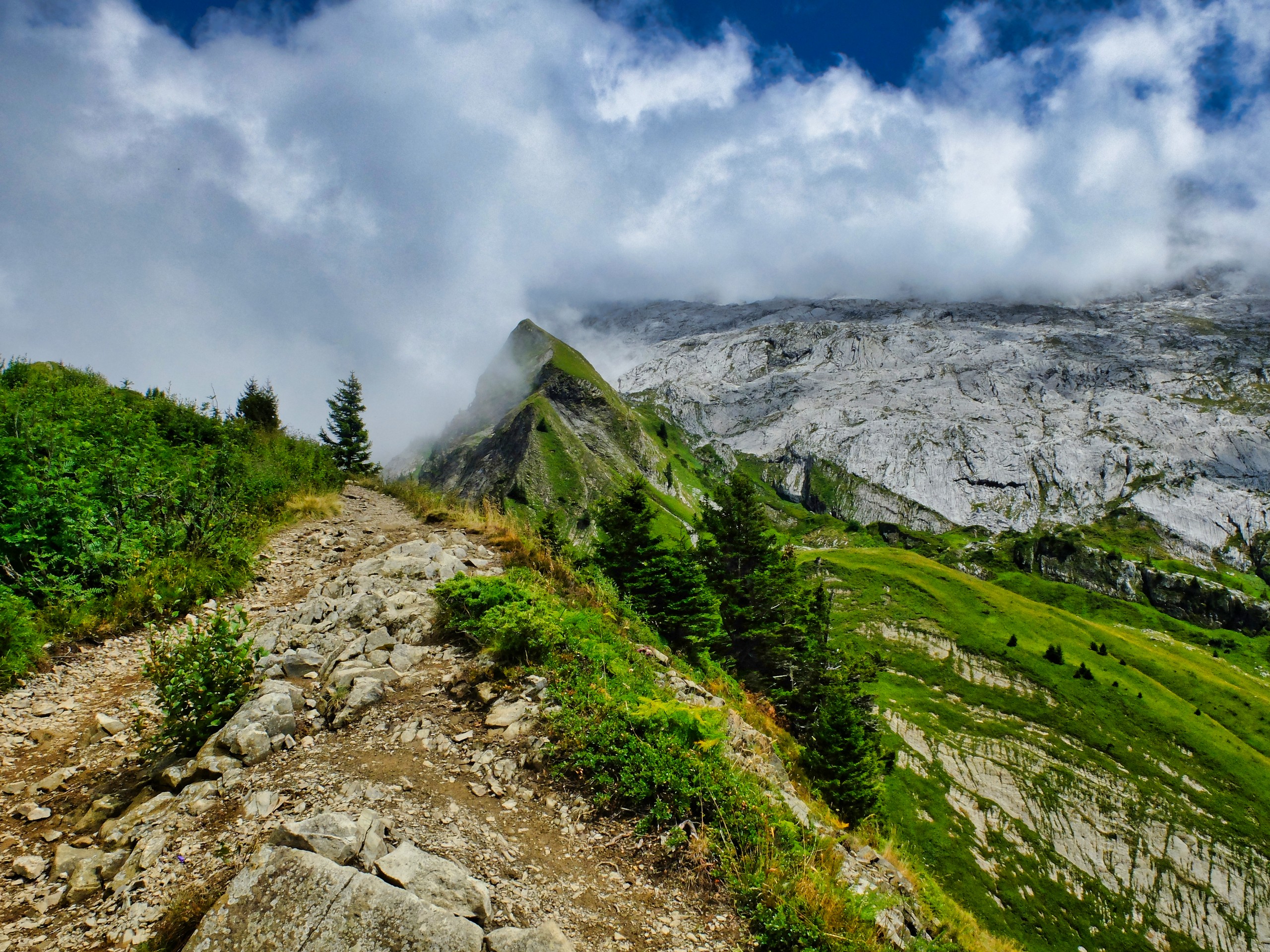 D3 - On the way to Chinallon - Aravis - Alpes © Thomas Praire