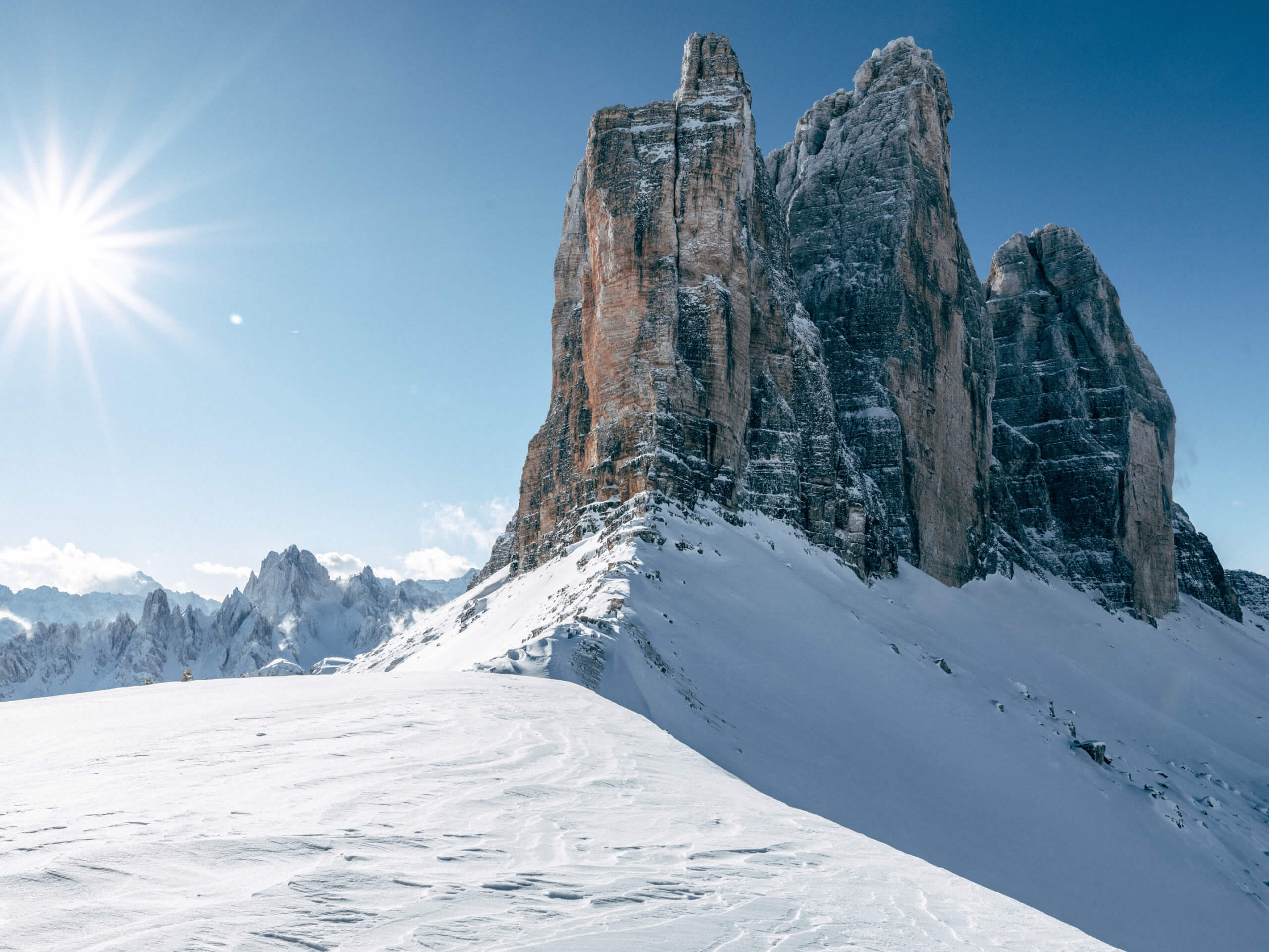 Cross Country Ski the Tyrolean Dolomites