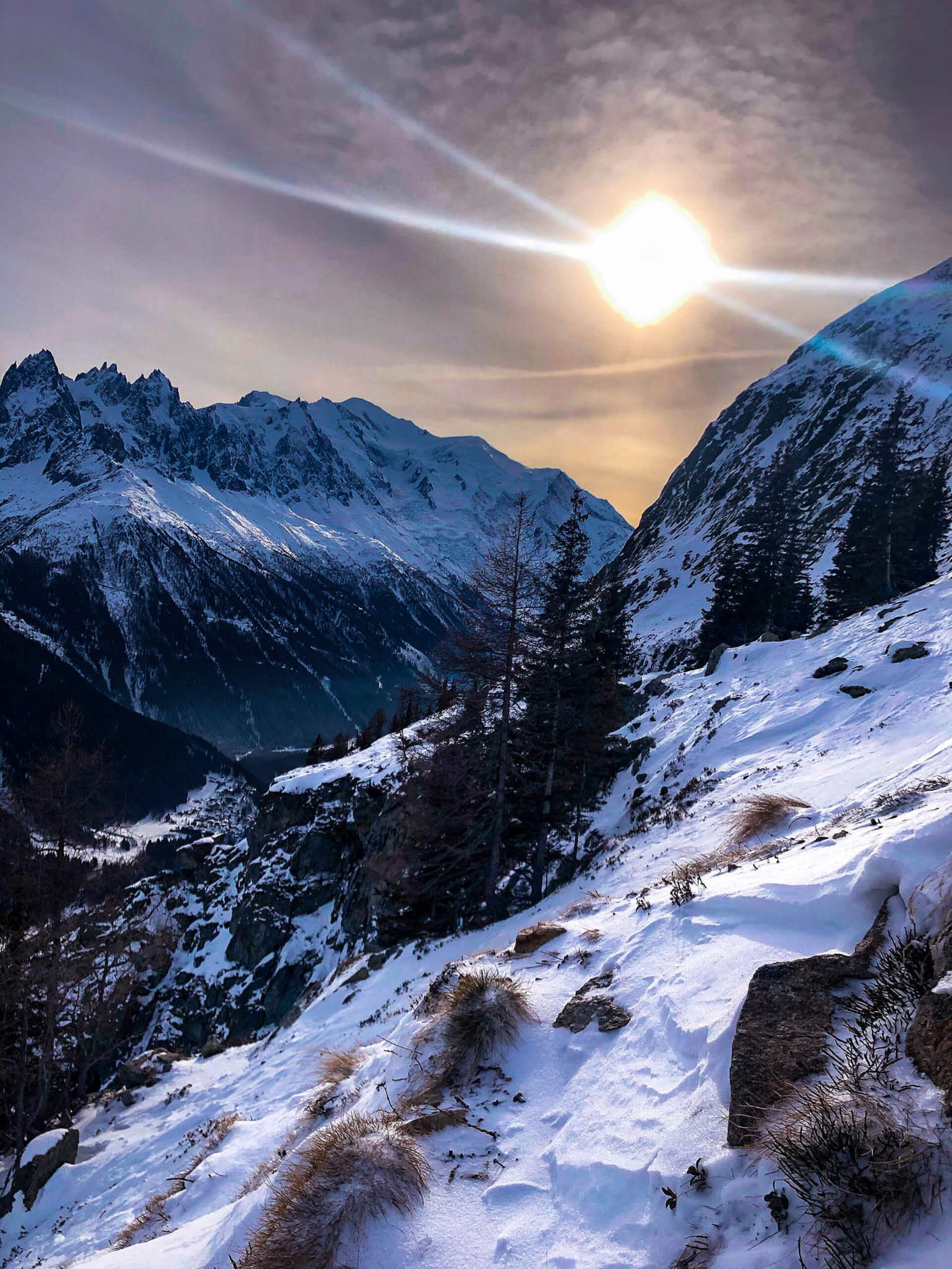 Mont Blanc Snowshoeing Tour-3