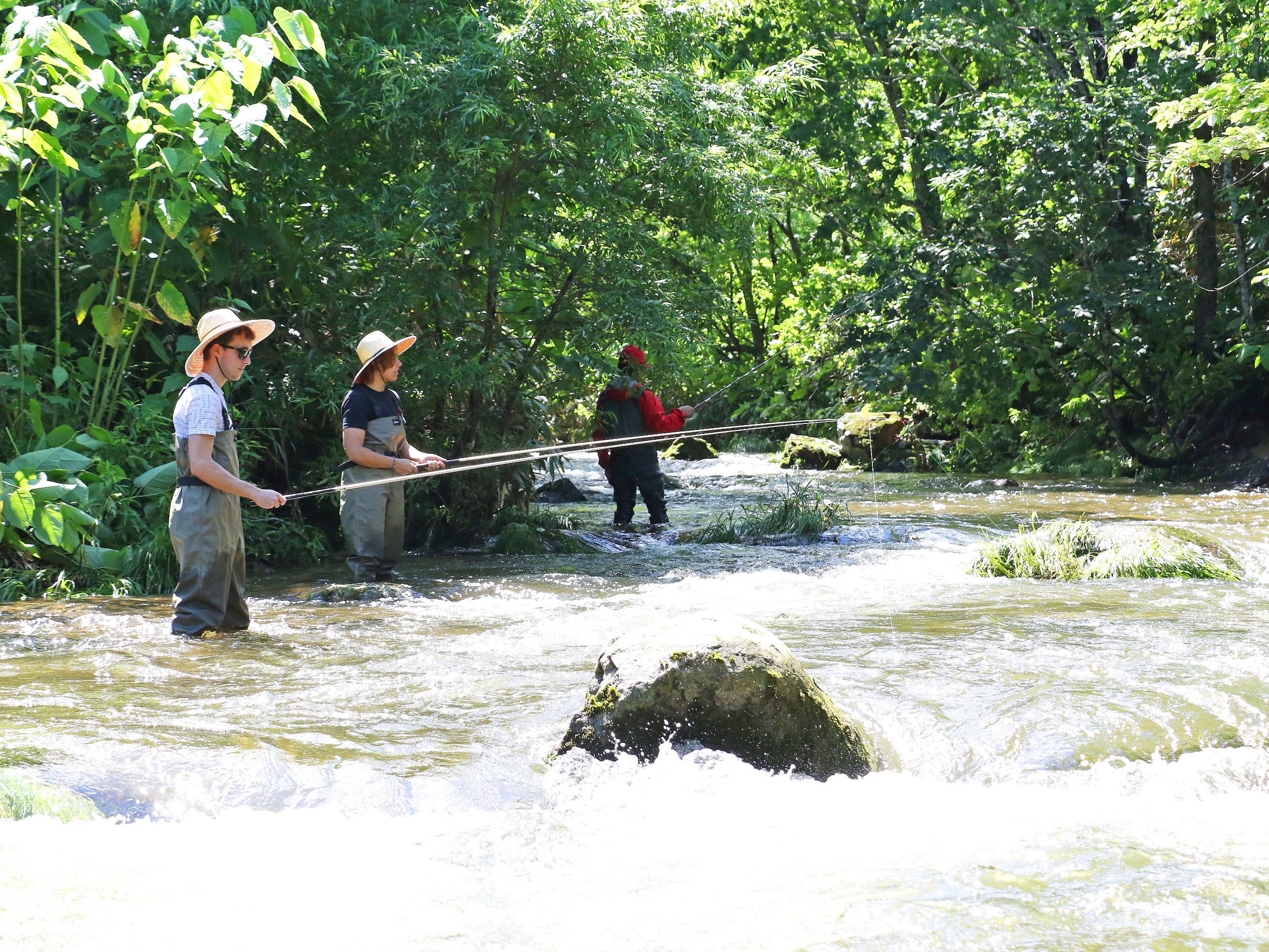 Kuromatsunai Keiryu river fishing