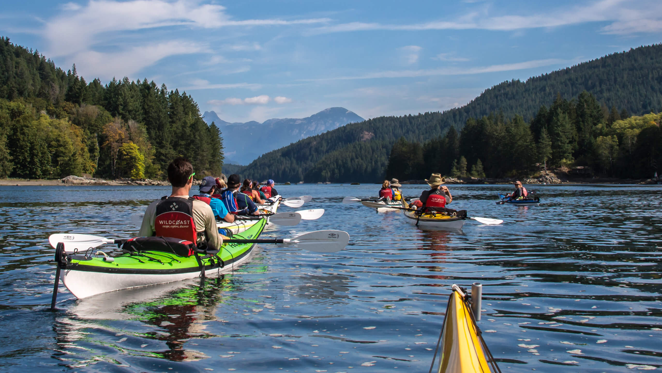 Discovery Islands Kayaking Tour